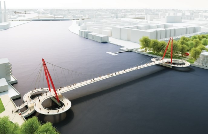 Londyn. Architektoniczne perełki nad Tamizą. Koncepcje nowego mostu