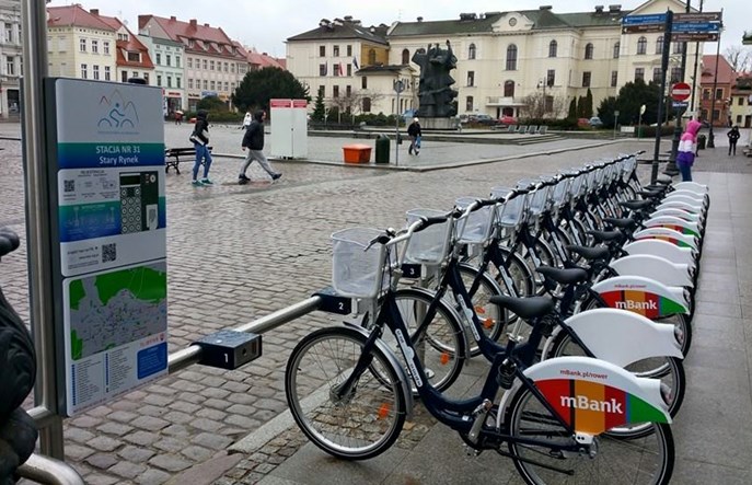 Znakomity start trzeciego sezonu Bydgoskiego Roweru Aglomeracyjnego