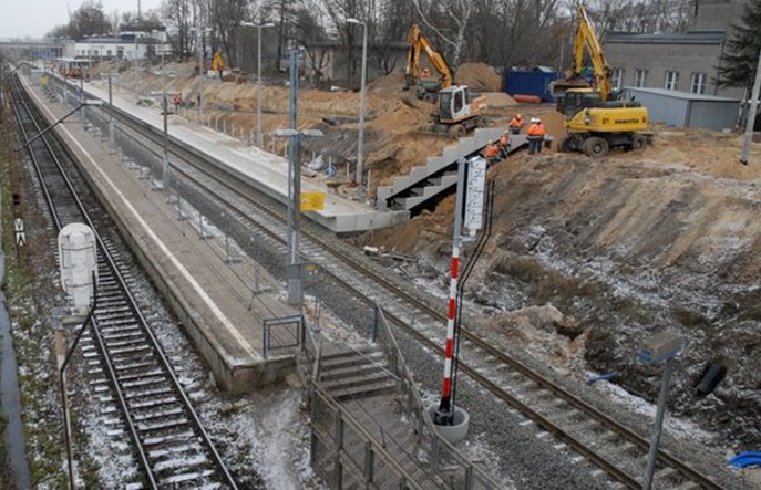 Wkrótce otwarcie nowego peronu w Piasecznie
