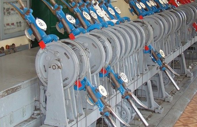 Wystawa w wagonie, urządzenia do muzeum