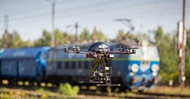 PKP Cargo dzięki dronom odnotowuje coraz mniej kradzieży