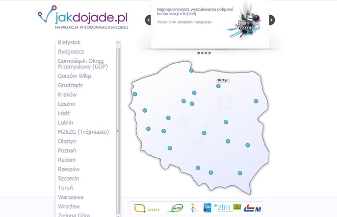 City-Nav z nagrodą KTP 2014 za „Jak Dojadę”