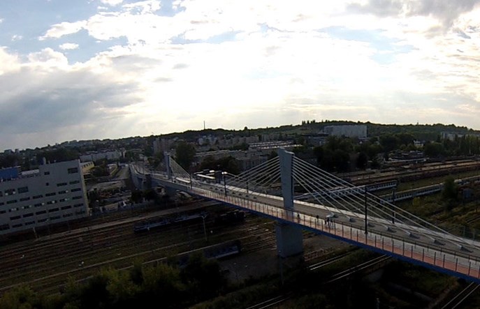 Kraków: Od poniedziałku tramwaje pojadą nową estakadą
