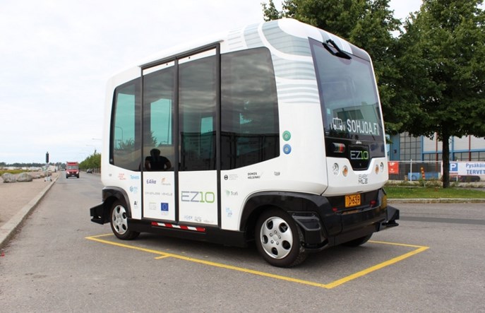 Helsinki. Autobus bez kierowcy rusza na publiczne drogi