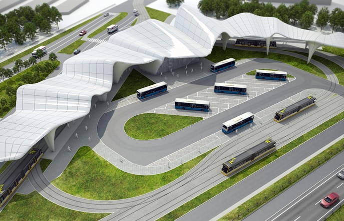 Katowice. Tak będą wyglądać projektowane węzły przesiadkowe