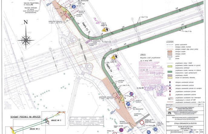 Kładka rowerowa pod mostem Łazienkowskim zatwierdzona
