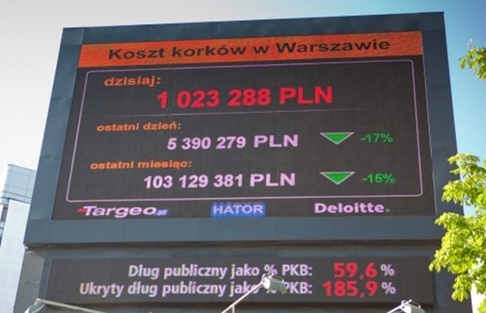 Warszawa pozna koszty korków. Rusza licznik