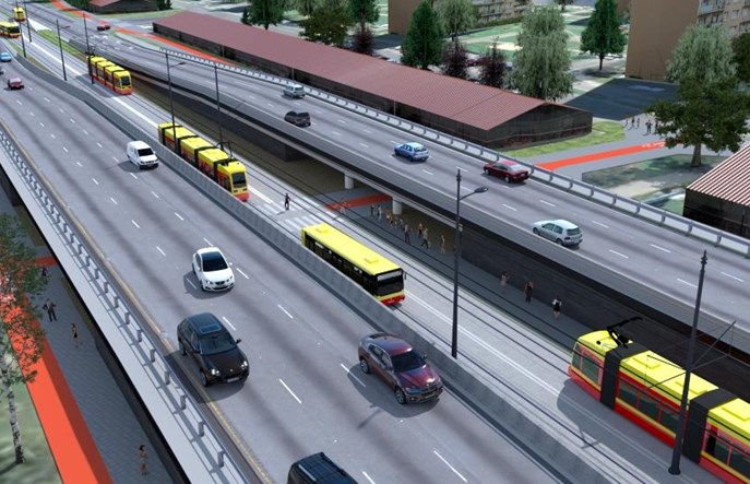 Widzew Wschód. Rusza budowa linii tramwajowej, ale...