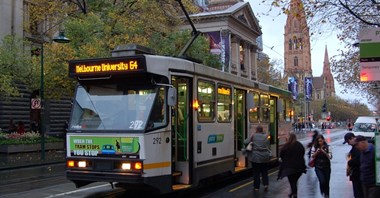 Tramwaje w Melbourne będą w całości zasilane energią słoneczną