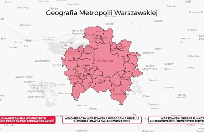 Do MegaWarszawy trafiły Leszno i Żabia Wola