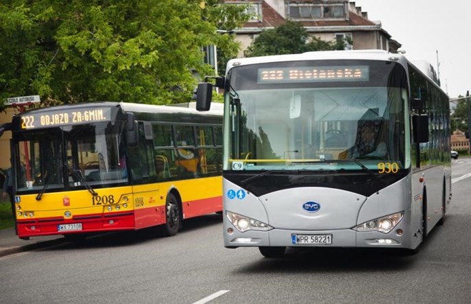 Chińskie elektrobusy odporne na zimę. Po Warszawie testy w Krakowie