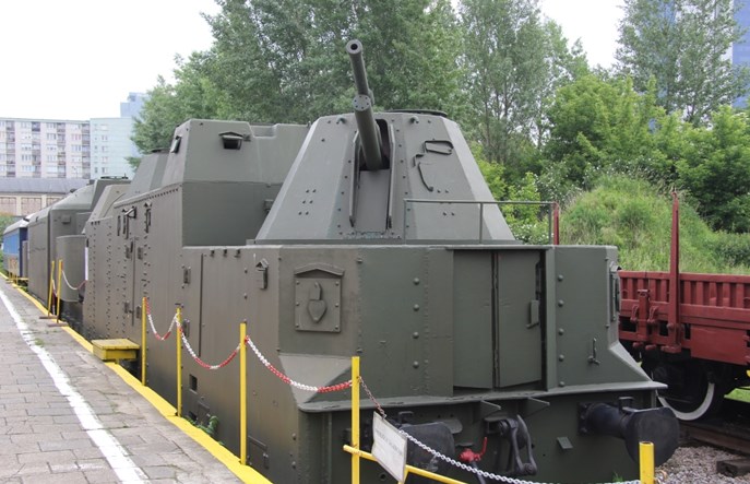 Stacja Muzeum udostępnia pociąg pancerny