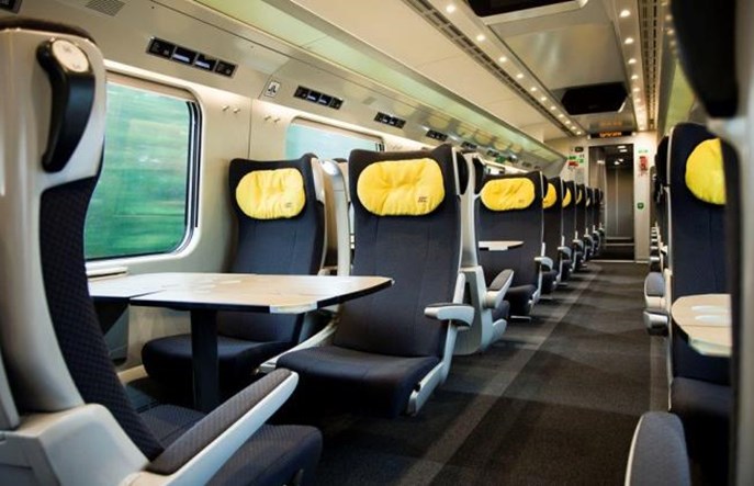 Bez ciepłych potraw w 1. klasie Pendolino