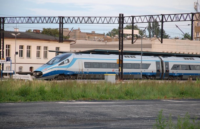 Ustka być może z Pendolino, ale bez bocznicy do portu