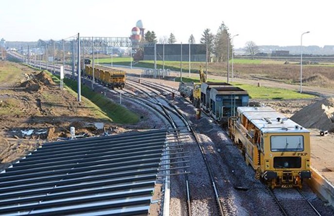 PKM. Gotowy wjazd od strony stacji Gdańsk Osowa