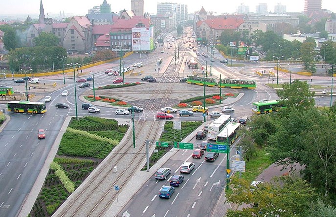 Poznań. Co się dzieje na przebudowie ronda Kaponiera?