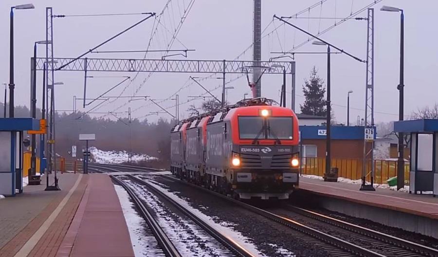 Vectrony dla PKP Cargo wjechały do Polski [film]