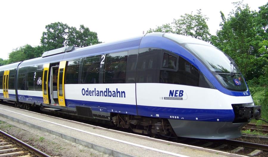 Spłonął pociąg obsługujący linię Kostrzyn - Berlin