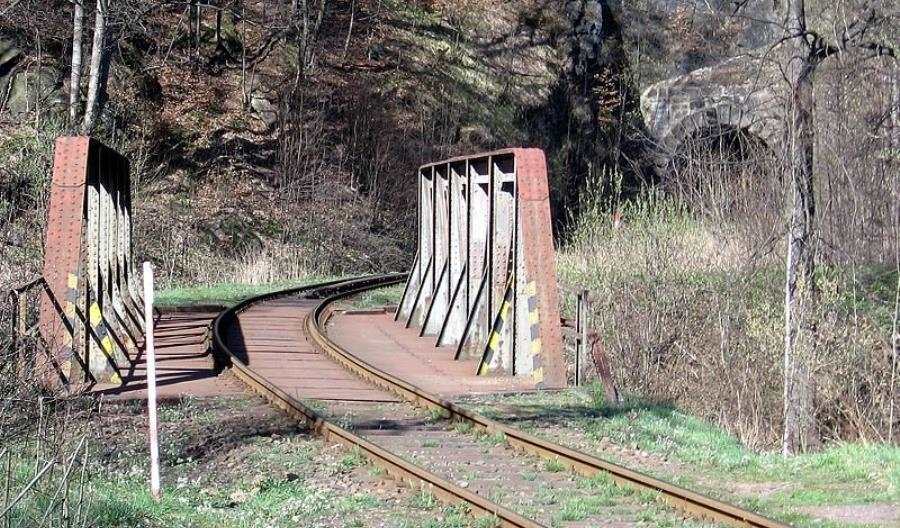 W Czechach ukradli most kolejowy