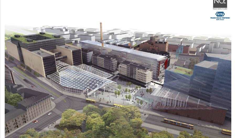 Łódź: Master plan dla Nowego Centrum przy dworcu