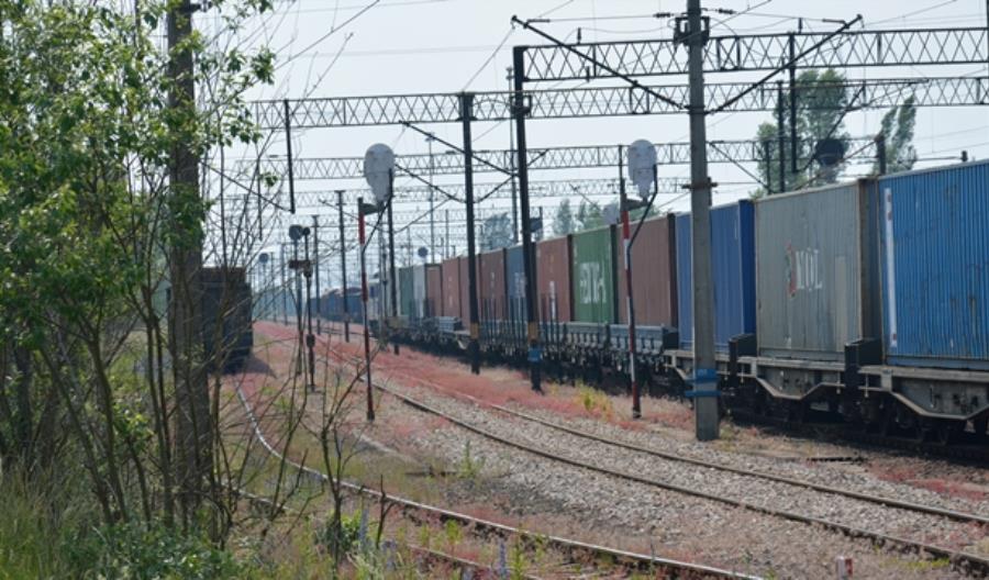 Łódź: Polskie towary pojechały pociągiem do chińskiego Chengdu