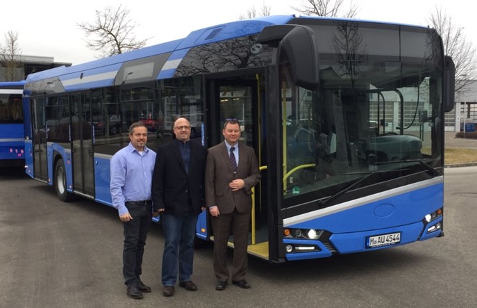 Solaris dostarczył autobus przyczepowy do Monachium