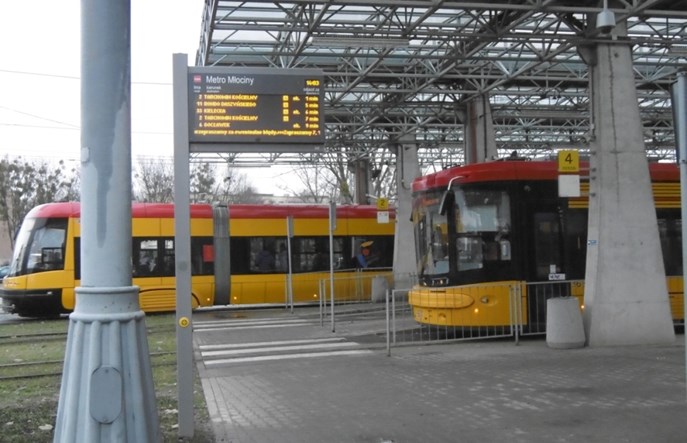 Warszawa. Tramwaje na Młocinach z godzinami odjazdów