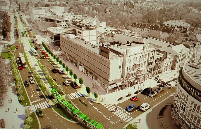 Jak tramwaj zmieni centrum Olsztyna