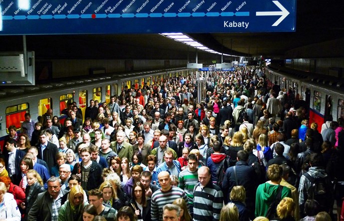 Koszmar tłoku w publicznym transporcie