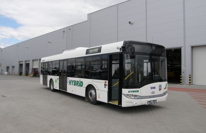 Pierwszy autobus hybrydowy w Toruniu