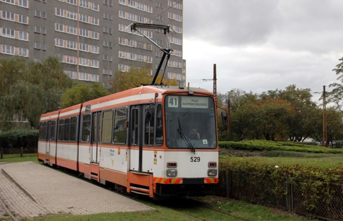 Łódź: M8C wycofane z linii pabianickiej