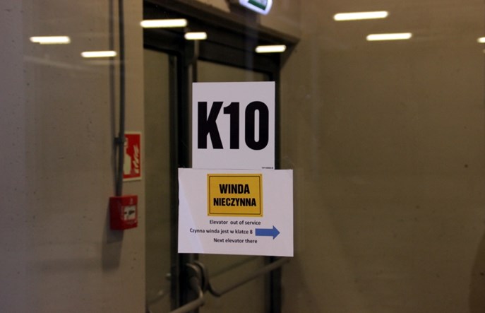 Łódź Fabryczna: Nieczynne windy na nowoczesnym dworcu