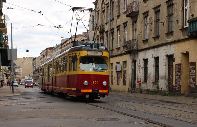 Łódź: Tramwaje zniknęły z Legionów