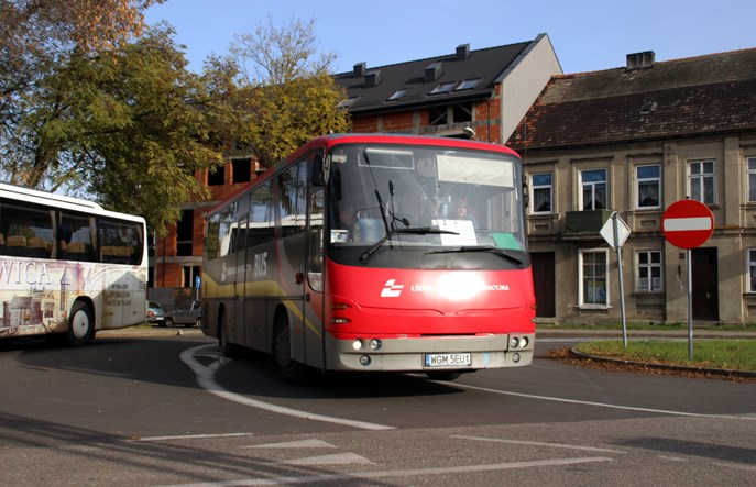 Drugi koniec komunikacji ŁKA w Sieradzu