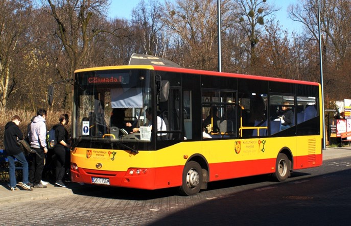 Wodzisław Śląski z darmowymi autobusami na dworzec