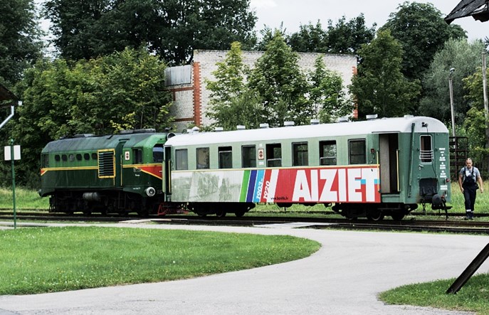 Łotwa: Ostatnie 30 km wielkiej sieci wąskich torów