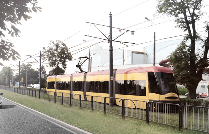 Łomianki planują sobie tramwaj (wizualizacje)