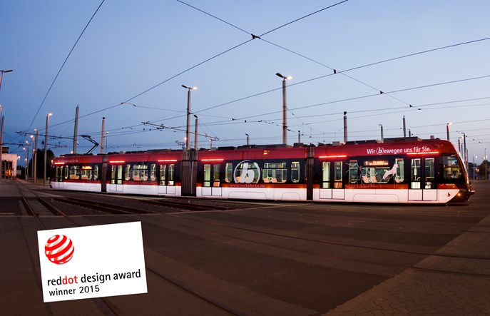 Solaris Tramino dla Brunszwiku z nagrodą Red Dot