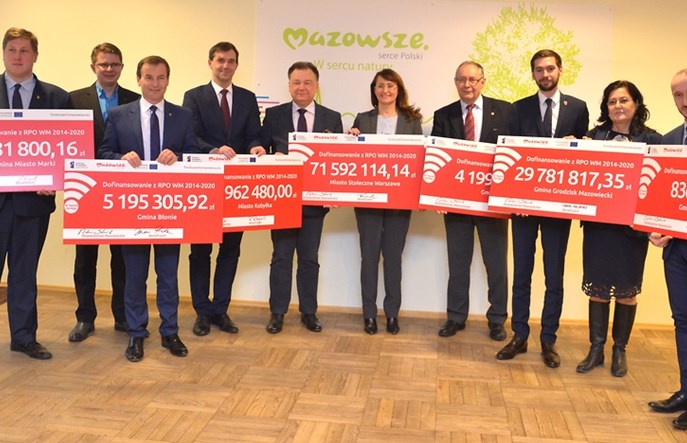 Mazowsze rozdało 189 mln zł na drogi rowerowe