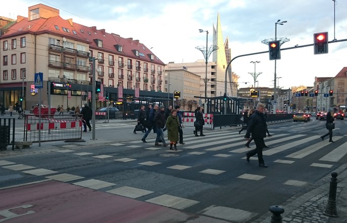 Wrocław. Nowe Przejście Świdnickie się sprawdza. Piesi górą