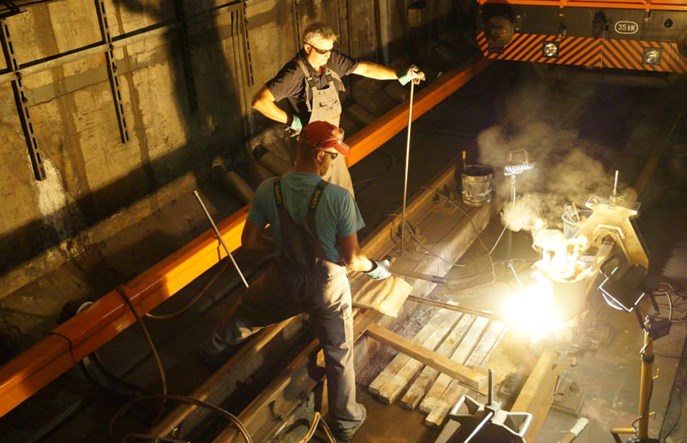 Metro: Rozpoczęła się wymiana szyn na I linii