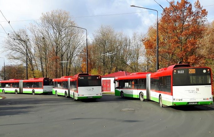 Lublin. Wszystkie autobusy MPK będą miały panele fotowoltaiczne