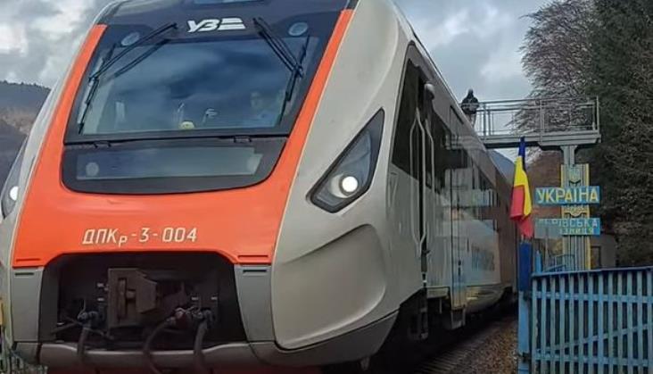 Pierwszy pociąg na odbudowanej linii Ukraina – Rumunia