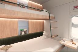 Dwuosobowe łóżka jak w hotelu. Škoda pokazała wizualizacje wagonów dla Finów