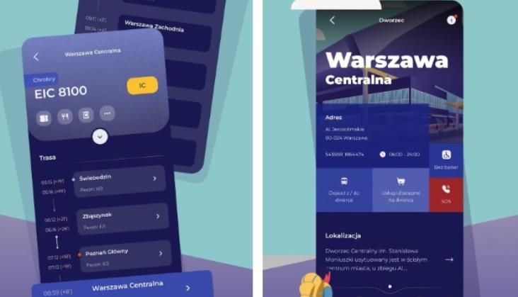 PKP.appka nie poinformuje o wszystkich dworcach. Bo nie należą do PKP SA