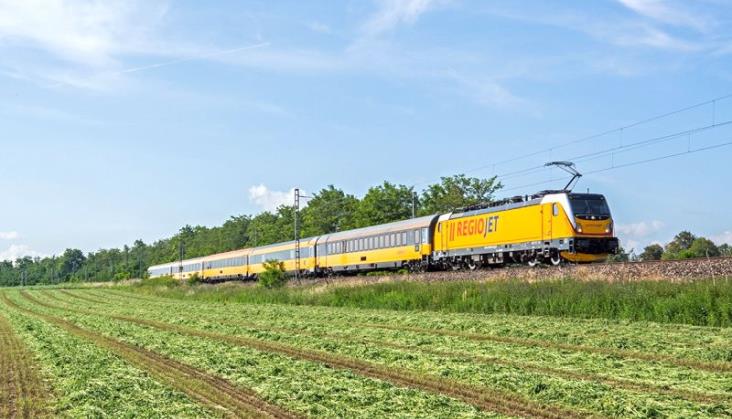 110 tysięcy pasażerów pociągów RegioJet na linii Przemyśl - Praga