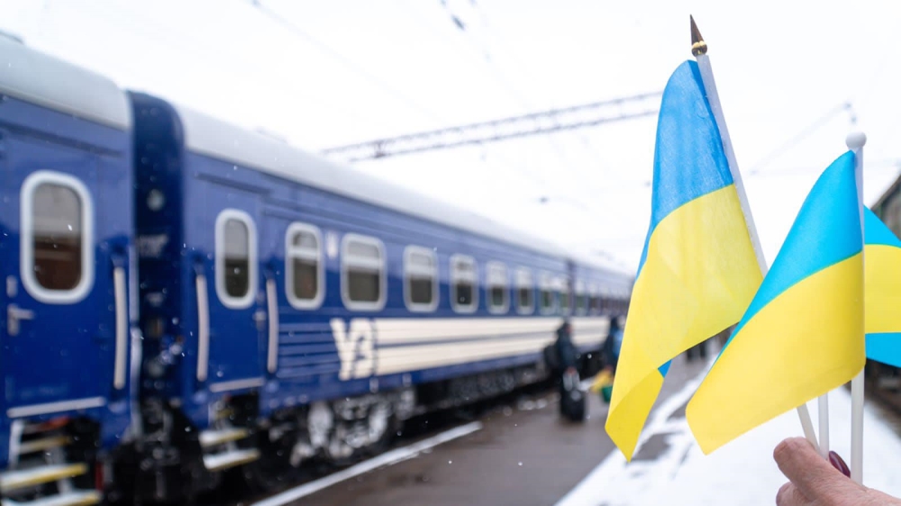 Rok wojny w Ukrainie. Kolej pomogła Ukraińcom obronić się przed Rosją