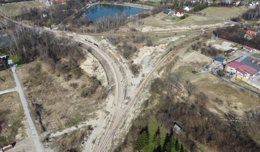 Łącznica w Kalwarii Zebrzydowskiej prawie gotowa [zdjęcia] [dron]