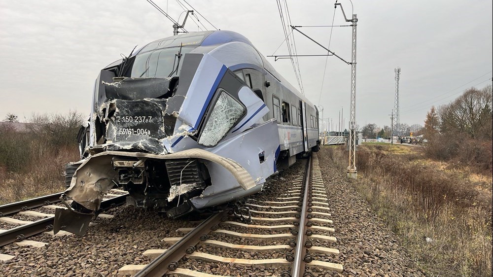 Pesa naprawi ED161 po wypadku w Nowej Suchej z 2024 r.