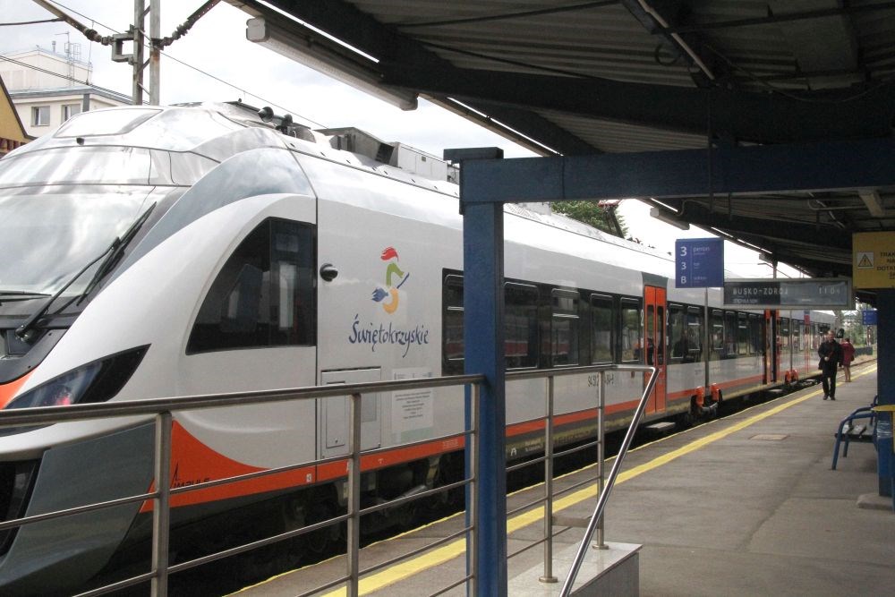 Więcej pociągów Polregio po remoncie linii do Buska-Zdroju